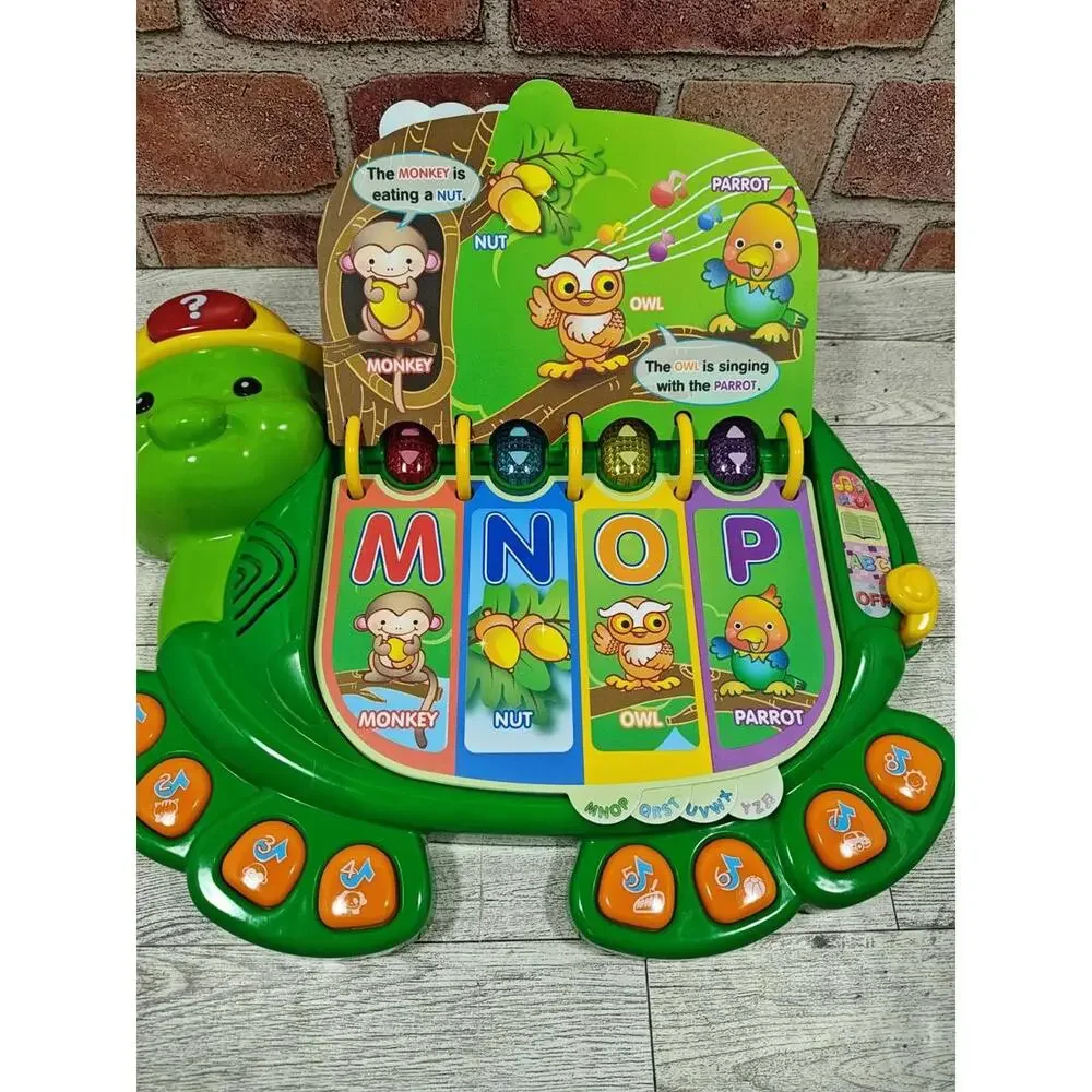 VTech Touch and Teach Turtle for Toddlers Interactive Learning Alphabet Numbers